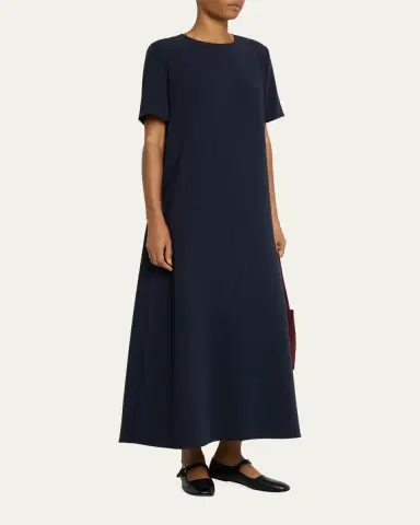 THE ROW Robi Crepe Maxi Dress | Thumbnail 13