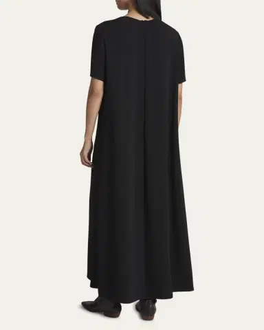 THE ROW Robi Crepe Maxi Dress | Thumbnail 8