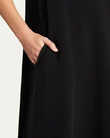 THE ROW Robi Crepe Maxi Dress | Thumbnail 10