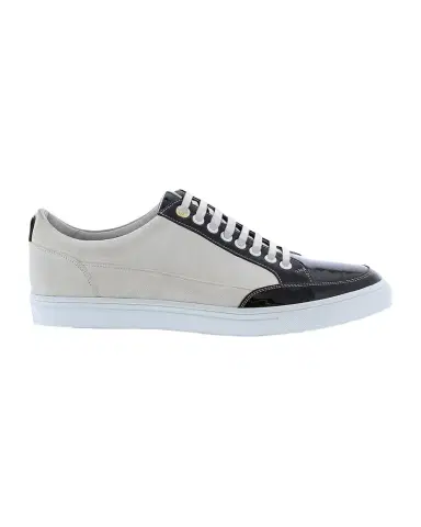 Badgley Mischka Men's Buffet Suede/Leather Low-Top Sneakers | Thumbnail 1