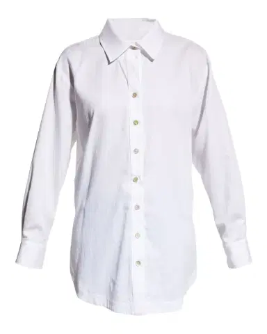 Finley Solid Cotton Lawn Boyfriend Shirt | Thumbnail 1 Finley Solid Cotton Lawn Boyfriend Shirt | Thumbnail 1
