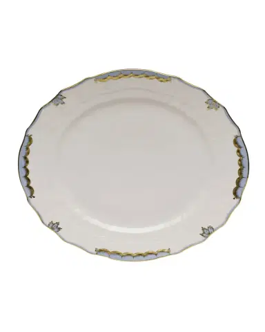 Herend Princess Victoria Light Blue Service Plate | Thumbnail 2
