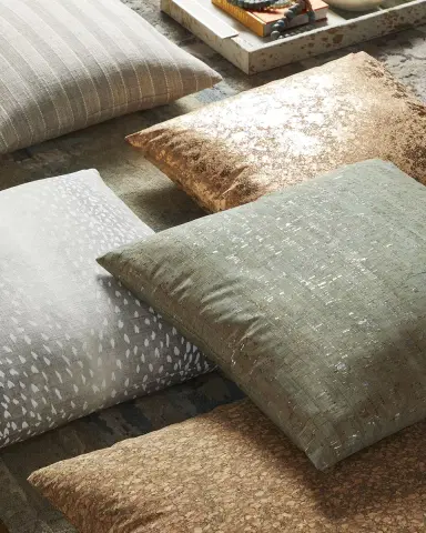 Eastern Accents Querkus Tan Pillow | Thumbnail 2 Eastern Accents Querkus Tan Pillow | Thumbnail 2