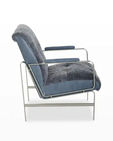 Massoud Iris Shearling Chair | Thumbnail 3 Massoud Iris Shearling Chair | Thumbnail 3