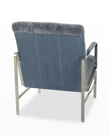 Massoud Iris Shearling Chair | Thumbnail 4 Massoud Iris Shearling Chair | Thumbnail 4