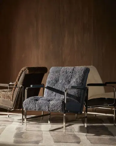 Massoud Iris Shearling Chair | Thumbnail 5 Massoud Iris Shearling Chair | Thumbnail 5