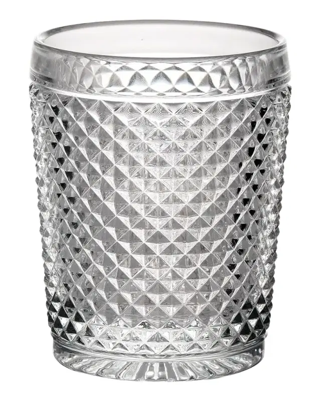 Vista Alegre Bicos Clear Lowball Glass
