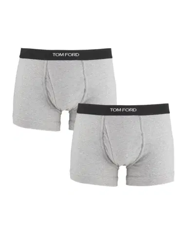 Tom Ford Men's 2-Pack Solid Jersey Boxer Briefs | Thumbnail 1