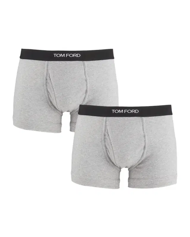 Men 's 2-Pack Solid Jersey Boxer Briefs