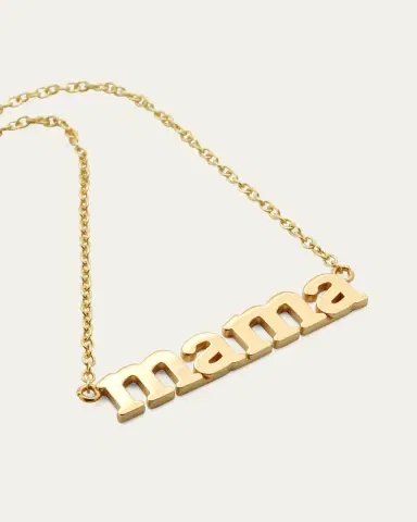 Jennifer Meyer 18k Mama Pendant Necklace | Thumbnail 3
