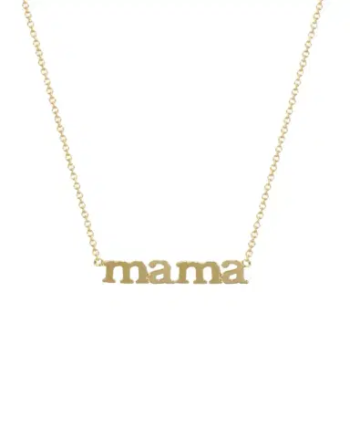 Jennifer Meyer 18k Mama Pendant Necklace | Thumbnail 1