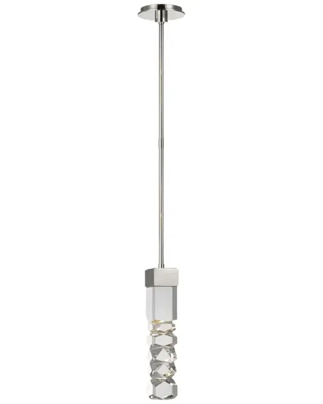Visual Comfort Signature Discv Argentino 19" Faceted Pendant By Thomas O 'Brien