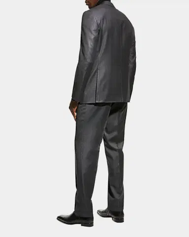 Canali Men's Solid Wool Suit | Thumbnail 2