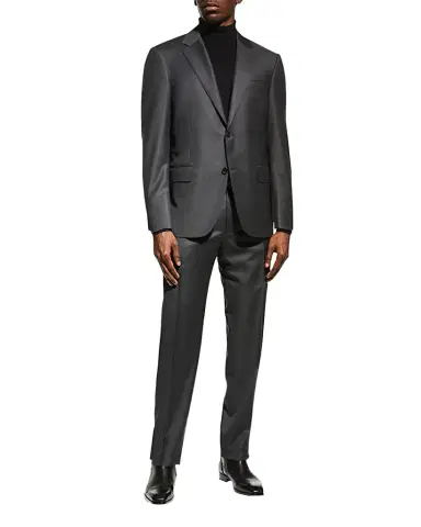 Canali Men's Solid Wool Suit | Thumbnail 1