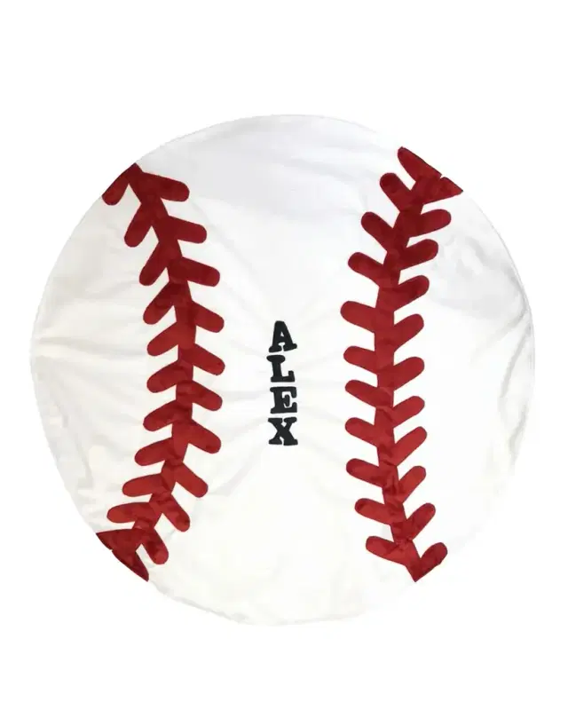 Boogie Baby Personalized Baseball Blanket