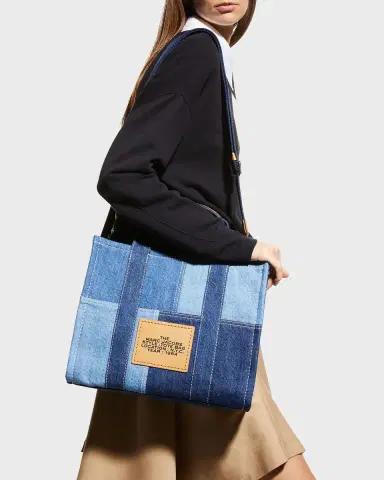 Marc Jacobs The Denim Small Tote Bag | Thumbnail 5