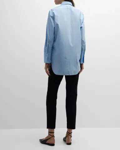Eileen Fisher Washable Stretch Crepe Slim Ankle Pants | Thumbnail 4