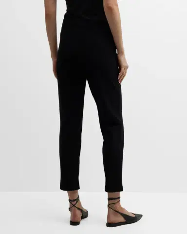 Eileen Fisher Washable Stretch Crepe Slim Ankle Pants | Thumbnail 6