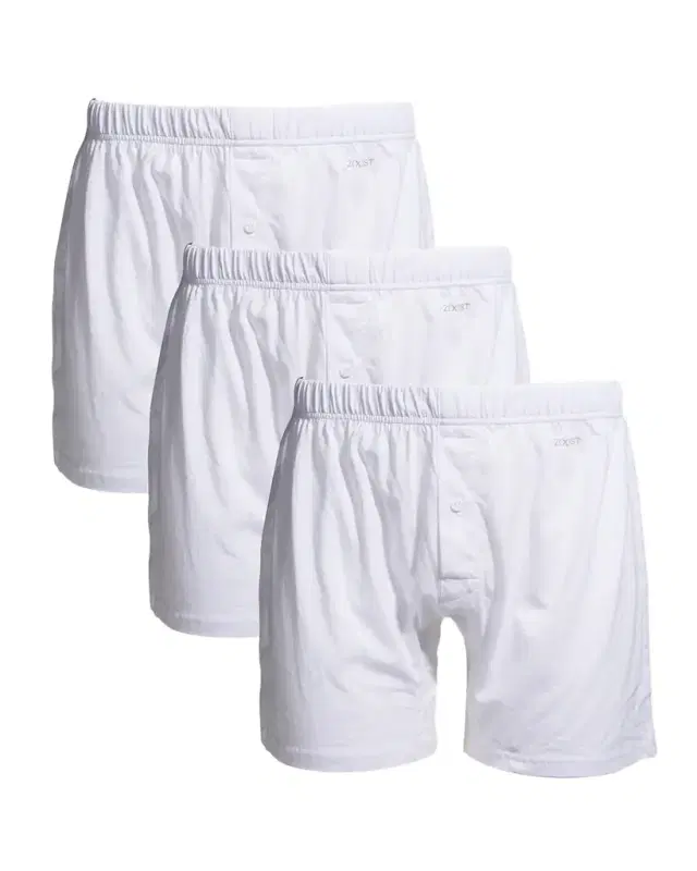 Men 's 3-Pack Pima Cotton Knit Boxers