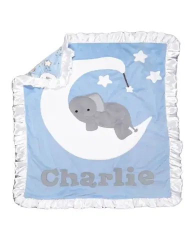 Boogie Baby Personalized Goodnight Moon Blanket | Thumbnail 2