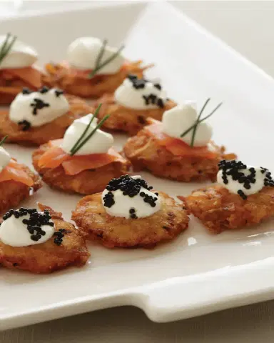 Linda's Gourmet Latkes Bite Size Original Flavor Latkes, 48-Pack | Thumbnail 1