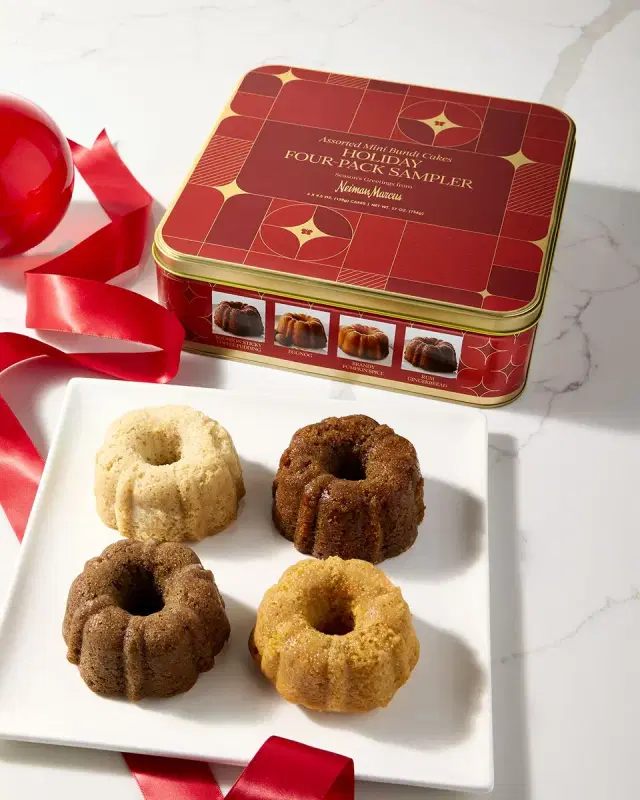 Neiman Marcus Holiday Liquor 4-Pack Cake Sampler