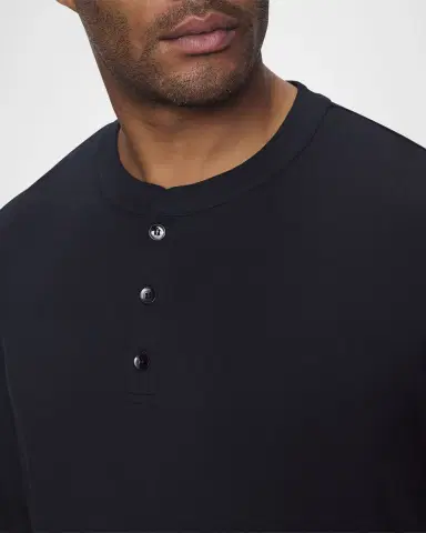 Eberjey Men's Henry Long-Sleeve Pajama Set | Thumbnail 3