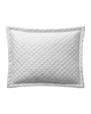 Ralph Lauren Home Quilted Sateen Argyle Standard Sham | Thumbnail 1