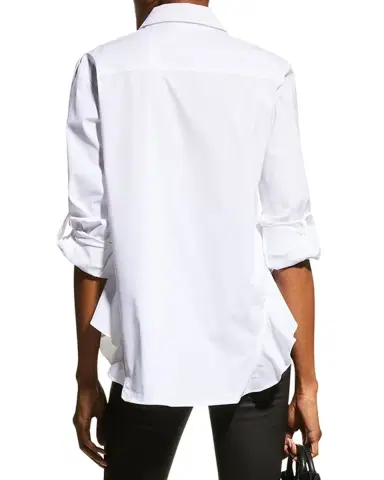 Finley Agatha Side-Flounce Poplin Shirt | Thumbnail 3 Finley Agatha Side-Flounce Poplin Shirt | Thumbnail 3