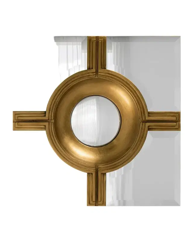 John-Richard Collection Reflections Mirror, 21"Sq.