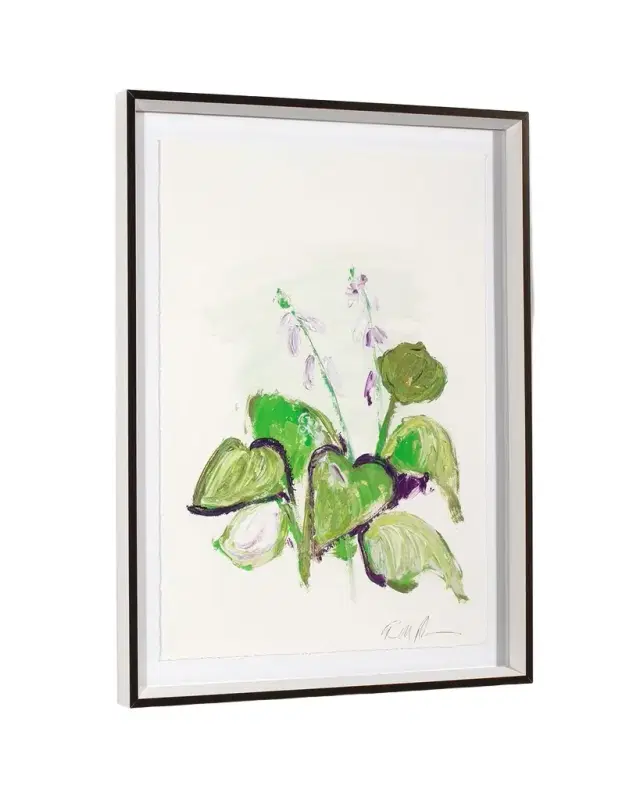 "White Glove Series - Hosta" Print Art by Robert Robinson
