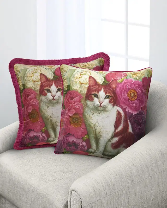 We Are What We Surround Ourselves Silk Pillow
