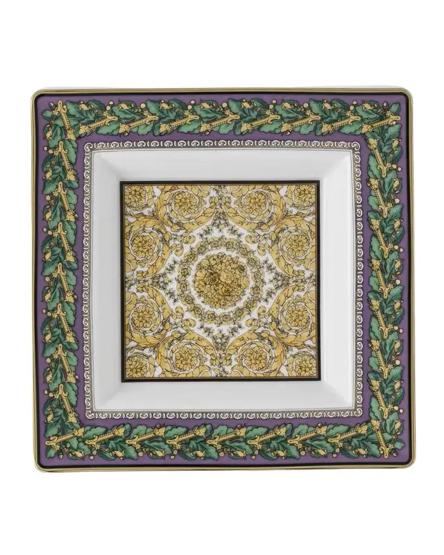 Versace Barocco Mosaic Catchall Tray - 5.5"