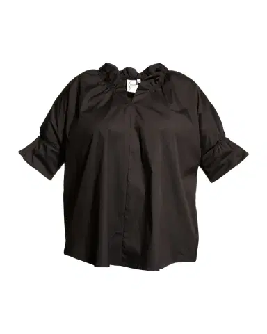 Finley Plus Size Crosby Solid Ruffle Shirt | Thumbnail 1
