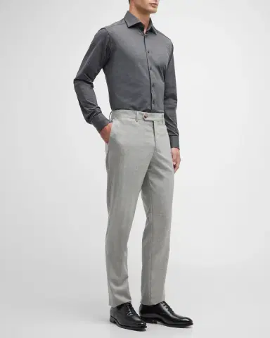 Eton Men's Slim Fit 4-Way Stretch Dress Shirt | Thumbnail 2 Eton Men's Slim Fit 4-Way Stretch Dress Shirt | Thumbnail 2