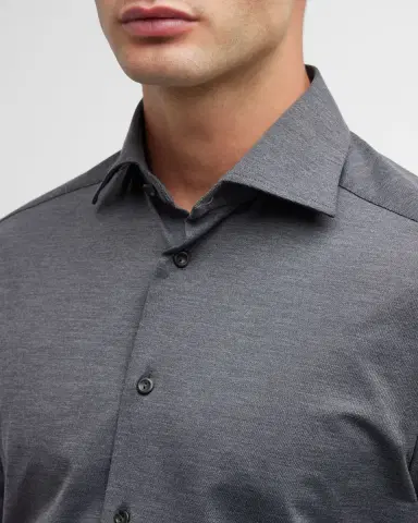 Eton Men's Slim Fit 4-Way Stretch Dress Shirt | Thumbnail 6 Eton Men's Slim Fit 4-Way Stretch Dress Shirt | Thumbnail 6