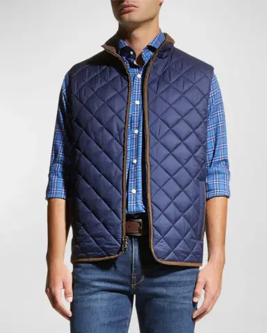 Peter Millar Men's Essex Quilted Vest | Thumbnail 2