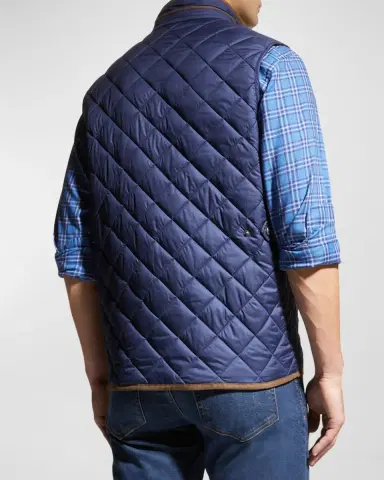 Peter Millar Men's Essex Quilted Vest | Thumbnail 5