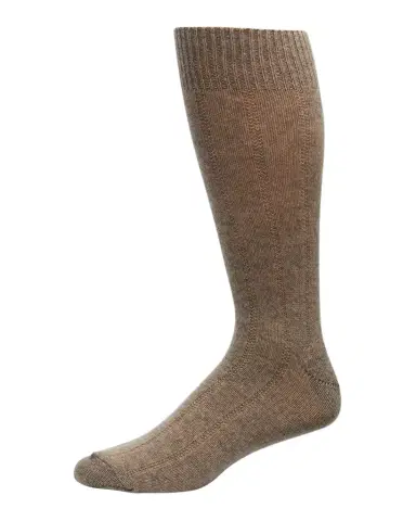 Neiman Marcus Men's Rib Cashmere Crew Socks | Thumbnail 1 Neiman Marcus Men's Rib Cashmere Crew Socks | Thumbnail 1