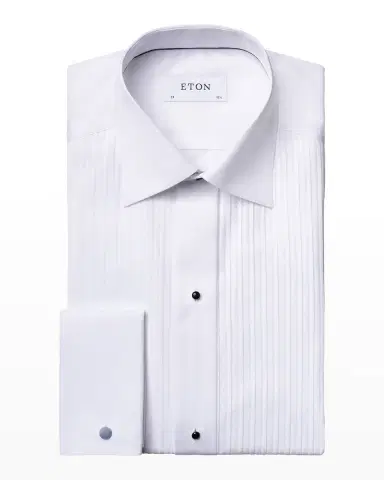 Eton Men's Classic Pleated-Bib Formal Shirt | Thumbnail 2