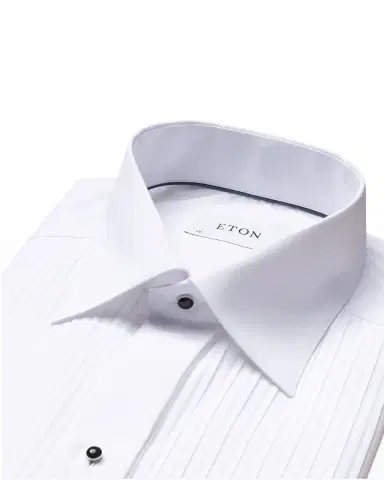 Eton Men's Classic Pleated-Bib Formal Shirt | Thumbnail 3