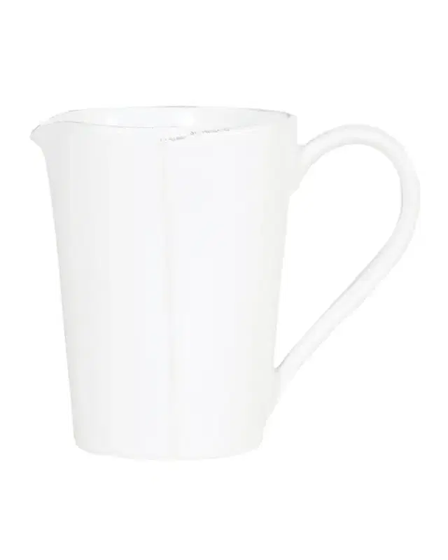 Melamine Lastra White Pitcher