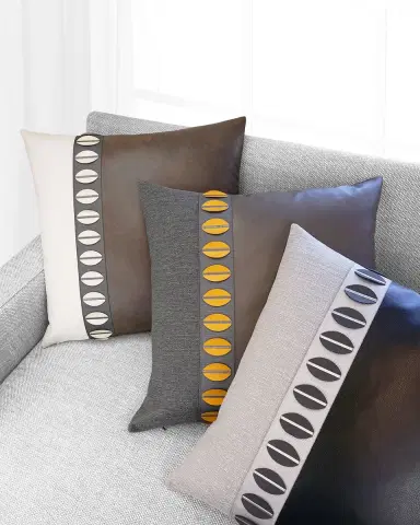 D.V. KAP Home Paros Throw Pillow, 24" x 24" | Thumbnail 1