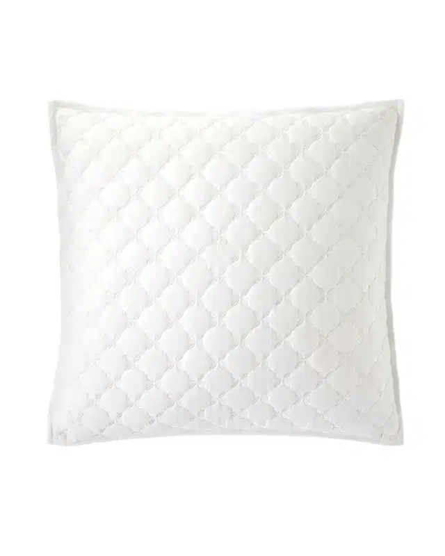 John Robshaw Layla White Euro Sham