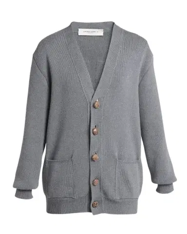 Golden Goose Knit Logo Cardigan | Thumbnail 1 Golden Goose Knit Logo Cardigan | Thumbnail 1