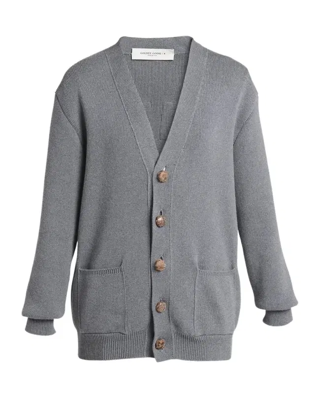 Golden Goose Knit Logo Cardigan