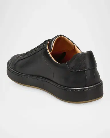 Allen Edmonds Men 's Barnes Leather Low-Top Sneakers | Thumbnail 2