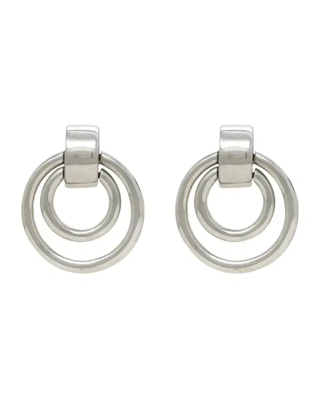 Silver Clip-On Earrings