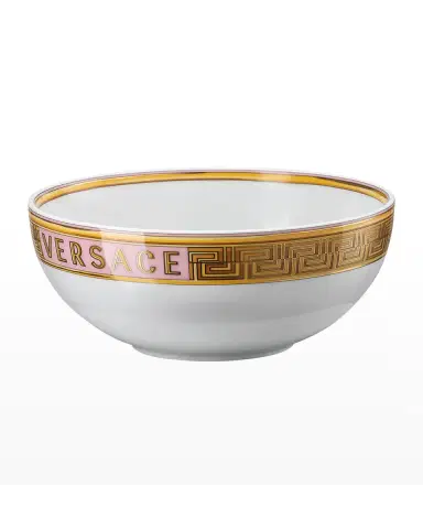 Versace Medusa Amplified Pink Coin Cereal Bowl | Thumbnail 4 Versace Medusa Amplified Pink Coin Cereal Bowl | Thumbnail 4