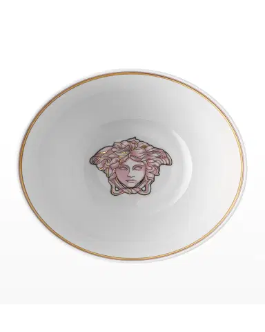 Versace Medusa Amplified Pink Coin Cereal Bowl | Thumbnail 5 Versace Medusa Amplified Pink Coin Cereal Bowl | Thumbnail 5